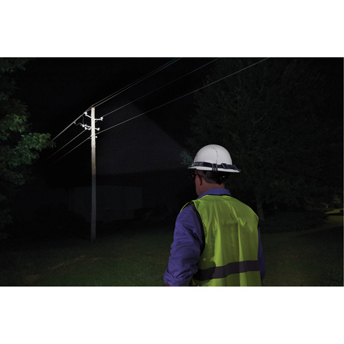 Intrinsically Safe Spot/Flood Headlamp, LED, 310 Lumens, 40 Hrs. Run Time, AAA Batteries Sécurité Médic