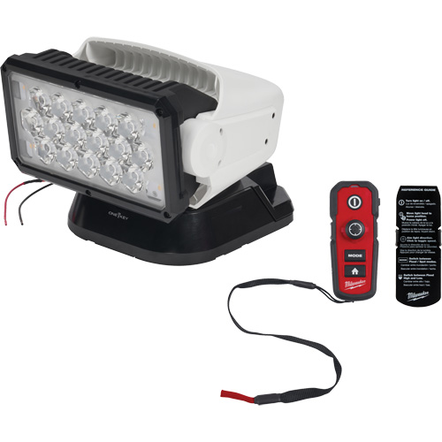Projecteur orientable polyvalent &agrave; t&eacute;l&eacute;commande, DEL, 4250 lumens Sécurité Médic