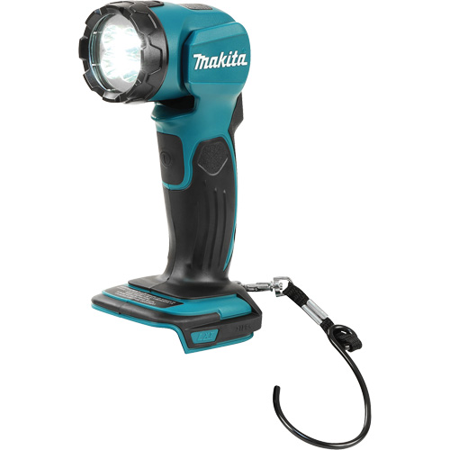 Lampe de poche 18V au lithium-ion, DEL, 160 lumens, 54 hres de fonctionnement, Bloc-pile Rechargeable, Caoutchouc Sécurité Médic