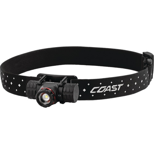XPH25R Headlamp, LED, 460 Lumens, 9.25 Hrs. Run Time, Rechargeable/CR123 Batteries Sécurité Médic