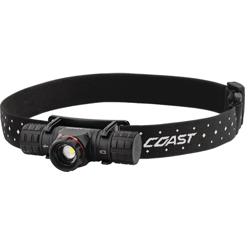 XPH30R Headlamp, LED, 1000 Lumens, 41 Hrs. Run Time, Rechargeable/CR123 Batteries Sécurité Médic