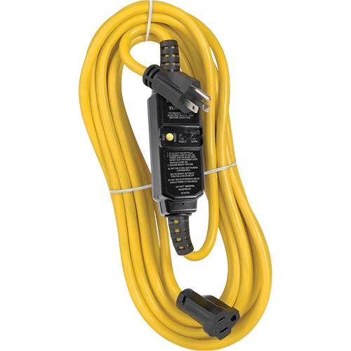 Self-Test Automatic Reset GFCI Cord Set, 120 V, 15 A, 25' Cord Sécurité Médic
