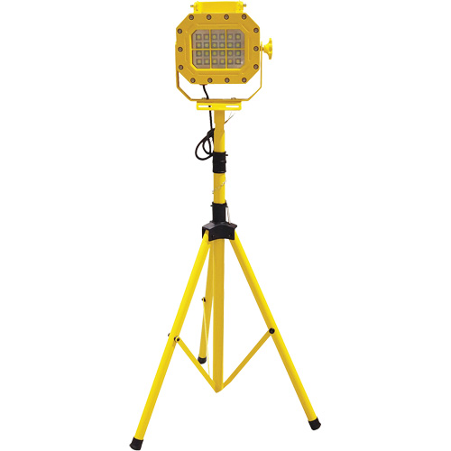 Diffuseur anti-d&eacute;flagration avec tr&eacute;pied, DEL, 40 W, 5600 lumens, Boîtier en Aluminium Sécurité Médic