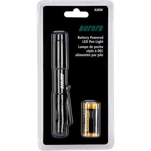 Cree&reg; Penlight, LED, 90 Lumens, Aluminum Body, AAA Batteries, Included Sécurité Médic