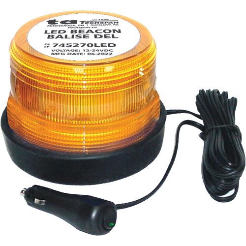 Lampe d'avertissement Junior &agrave; profil bas, Stroboscope, Ambr&eacute;e Sécurité Médic