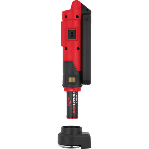 Redlithium USB Stick Light with Magnet & Charging Dock, Hook/Magnetic, Rechargeable, 550 Lumens Sécurité Médic