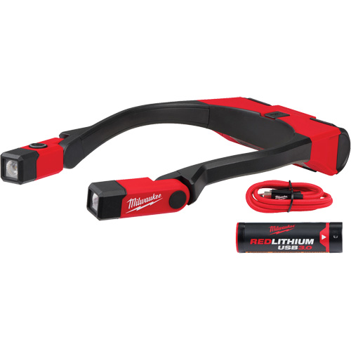 Redlithium USB 400L Work Light, Neck Light, Rechargeable, 400 Lumens Sécurité Médic