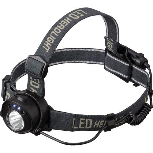 JLHL-220 Lampe frontale DMS Cree, DEL, 220 lumens, 6 hres de fonctionnement, piles AA Sécurité Médic