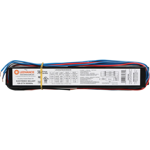 T8 3-Lamp Fluorescent Ballast Sécurité Médic