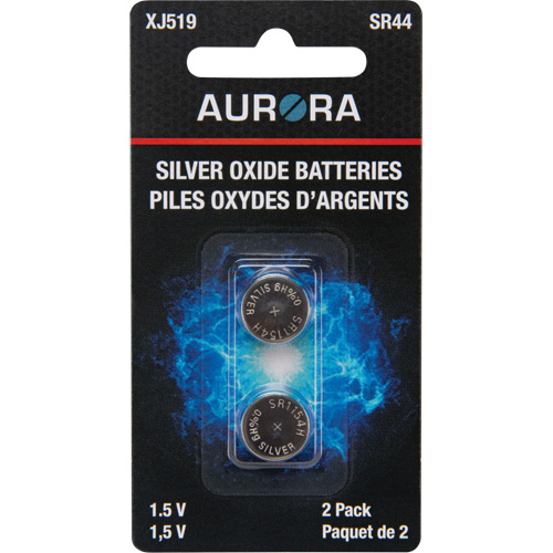 Piles d'oxyde d'argent 377BP, 1,55 V Sécurité Médic