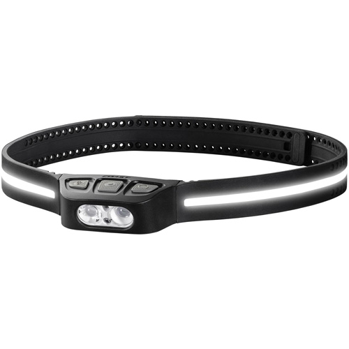 LHS500R 360° Lighting Headlamp, LED, 515 Lumens, 2.5 Hrs. Run Time, Rechargeable Batteries Sécurité Médic