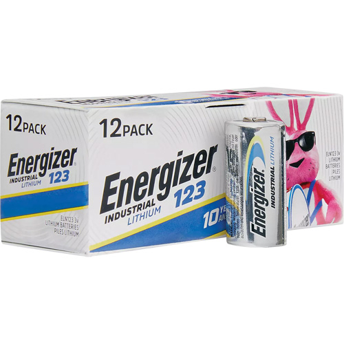 Industrial Lithium Batteries, 123, 3 V Sécurité Médic