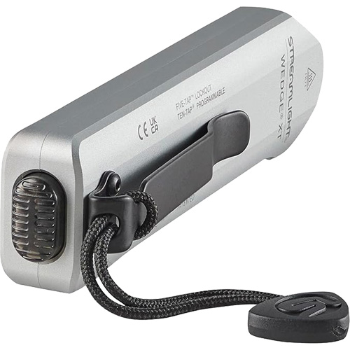 Lampe de poche mince &agrave; usage quotidien Wedge, DEL, 1000 lumens, Piles Rechargeable Sécurité Médic