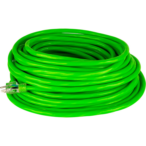 Industrial Extension Cord, All-Weather, SJTW, 10/3 AWG, 15 A, 50' Sécurité Médic