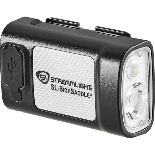 SL-SIDESADDLE&reg; USB Hardhat & Helmet Light, LED, 350/320/400 Lumens, 6.25/7/5 Hrs. Run Time, Rechargeable Batteries Sécurité Médic