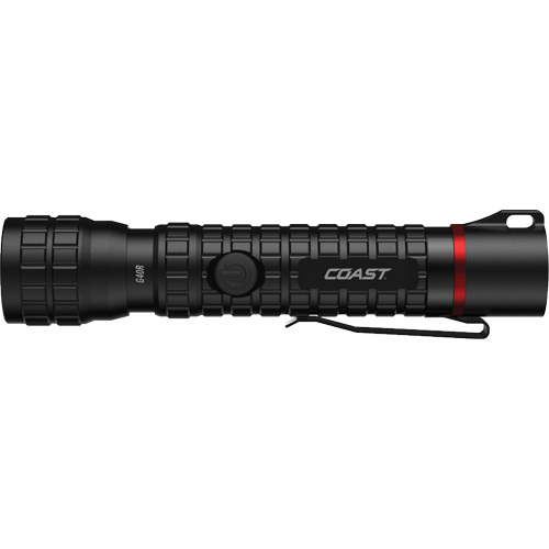 Lampe de poche &eacute;tanche G40R avec mise au point par rotation, DEL, 650 lumens, Piles Rechargeable Sécurité Médic