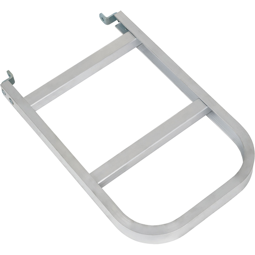 Rallonge pliantes de plaque frontale 20" pour diable en aluminium Sécurité Médic