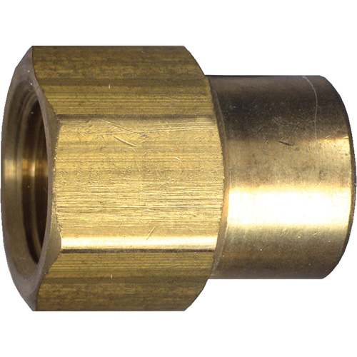 Reduced Pipe Coupling, Brass, 1/2" x 3/8" Sécurité Médic