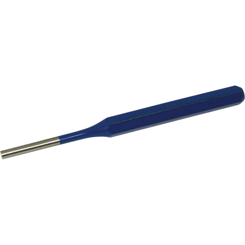 Pin Punch, 3/16" Dia. x 6-1/4" L Sécurité Médic
