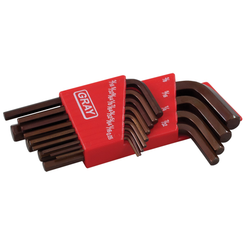 Short Arm Hex Key Set, 13 Pcs., Imperial Sécurité Médic