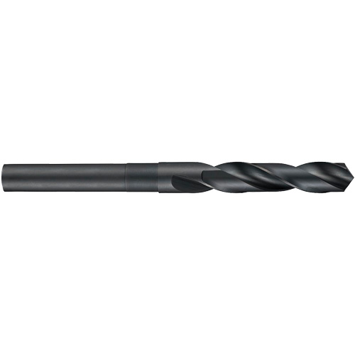Foret raccourci &agrave; queue cylindrique, 1-1/8", Acier rapide, Cannelure 3", Pointe de 118° Sécurité Médic