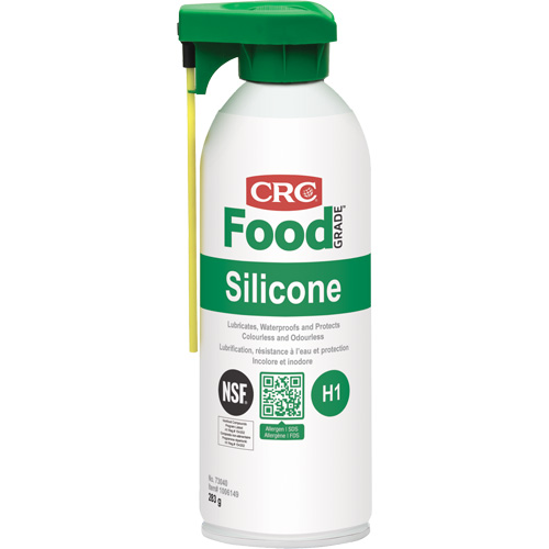 Food Plant Silicone Lubricants, Aerosol Can Sécurité Médic