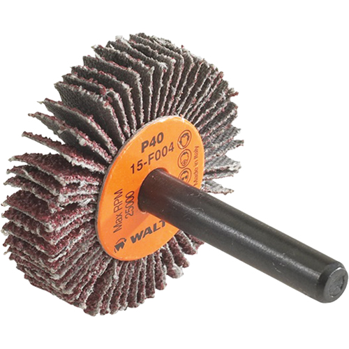 Coolcut Flap Wheel, Aluminum Oxide, 60 Grit, 1-1/2" x 3/8" x 1/4" Sécurité Médic