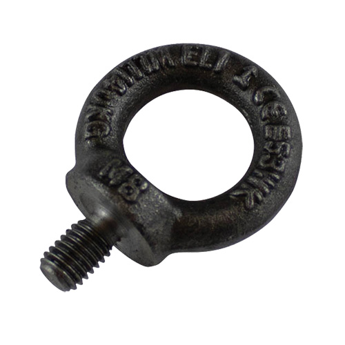 Eye Bolt, 1/8" Dia., 1/2" L, Uncoated Natural Finish, 300 lbs. (0.15 tons) Capacity Sécurité Médic