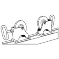 Adjust-A-Rolls&reg; Stand, 2000 lbs. Load Capacity, 36" Pipe Capacity Sécurité Médic