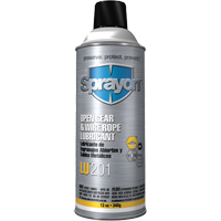 LU201 Open Gear & Wire Rope Lubricant, Aerosol Can Sécurité Médic