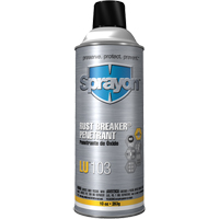 LU103 Rust Breaker Penetrant, Aerosol Can, 16 oz. Sécurité Médic