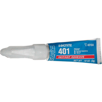401 General Purpose Instant Adhesive, Clear, Tube, 3 g Sécurité Médic