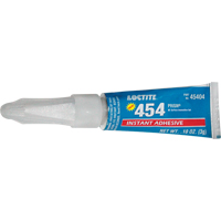 454 Prism&reg; Instant Adhesive Gel, Clear, Tube, 3 g Sécurité Médic