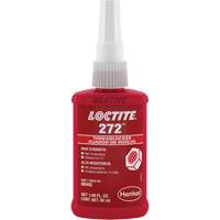 Threadlocker 272 High Temperature, Red, High, 50 ml, Bottle Sécurité Médic