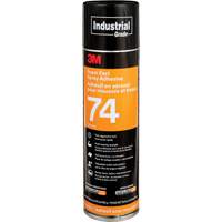 Foam & Fabric Spray Adhesive, Orange, Aerosol Can Sécurité Médic