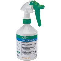 Nettoyant et protecteur de surface en acier inoxydable E-Nox Shine, 500 ml, Bouteille &agrave; g&acirc;chette Sécurité Médic