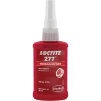 Threadlocker 277 Large Threads, Red, High, 50 ml, Bottle Sécurité Médic