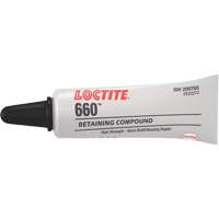 Compos&eacute; de retenue pour r&eacute;paration ajust&eacute; &agrave; la presse Quick Metal 660, 6 ml, Tube, Argent Sécurité Médic