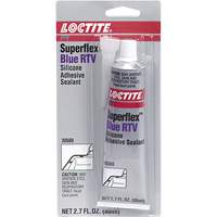Superflex RTV Silicone Adhesive Sealant, Tube, Blue Sécurité Médic