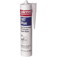 587 High Performance RTV Silicone Gasket Maker, Cartridge, Blue Sécurité Médic