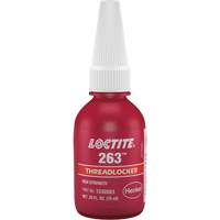 Threadlocker 263 Rapid Cure, Red, High, 10 ml, Bottle Sécurité Médic