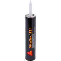 Sikaflex&reg; 221 Polyurethane Adhesive, 10.3 oz., Black Sécurité Médic