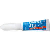 410 Instant Adhesive, Black, Tube, 3 g Sécurité Médic