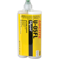 Adh&eacute;sif ur&eacute;thane Hysol U-05FL, Deux composants, Cartouche double, 622 g, Blanc cass&eacute; Sécurité Médic