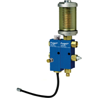 Pompes distributrices de pr&eacute;cision PurgeX, ajustables & pneumatiques, 1/8" NPT, Max. 125 PSI Sécurité Médic