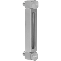 Aluminum Liquid Level Gauge, Threaded, 6" L, 205°F (96.11° C) Sécurité Médic