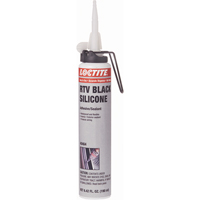 Superflex RTV Silicone Adhesive Sealant, Cartridge, Black Sécurité Médic