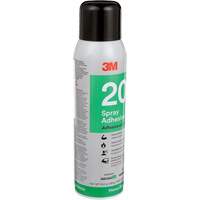 20 Heavy Duty Spray Adhesive, Clear, Aerosol Can Sécurité Médic
