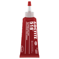 518 Flange Sealant, Tube, Red Sécurité Médic