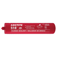 518 Flange Sealant, Cartridge, Red Sécurité Médic